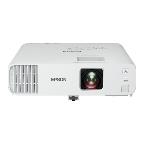 Epson PowerLite EB-L250F Installation Rapide