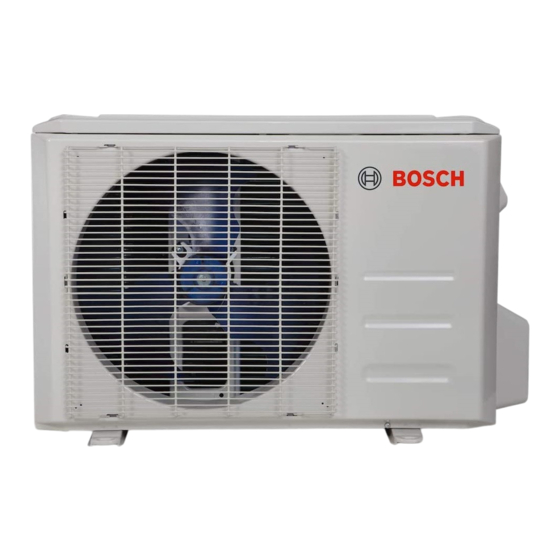 Bosch Climate 5000 Serie Manuel D'utilisation