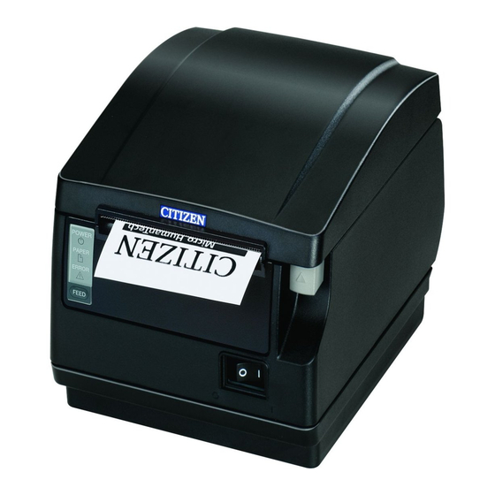 Citizen CT-S651 Mode D'emploi