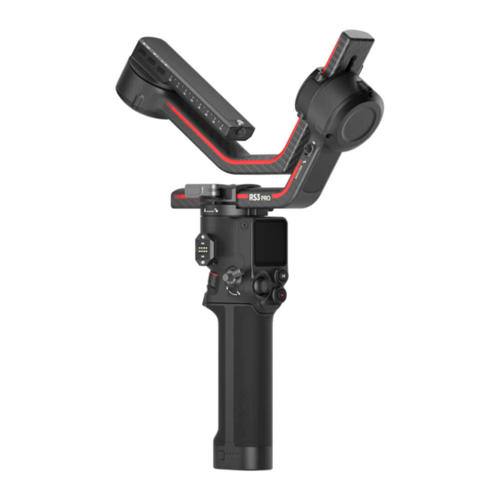 dji RS 3 mini Guide D'utilisateur