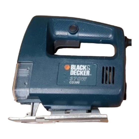 Black & Decker CD300 Mode D'emploi