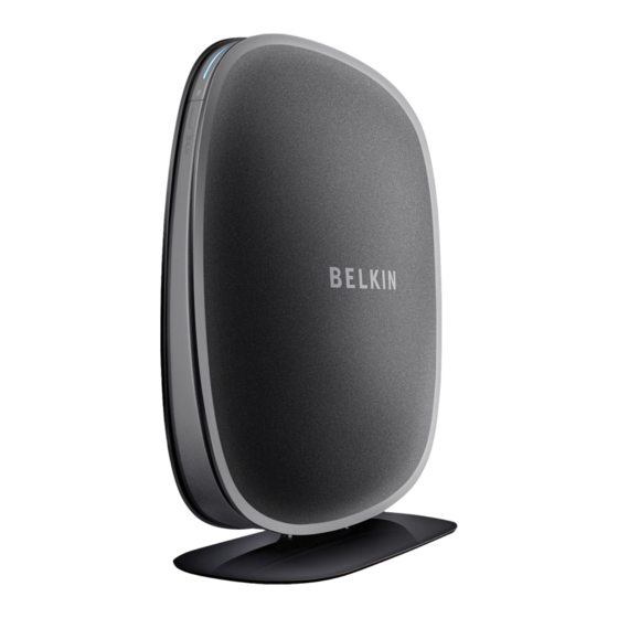 Belkin PLAY N450 DB Manuel De L'utilisateur