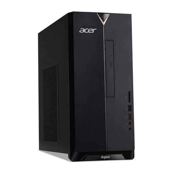 Acer ASPIRE TC-885 Manuel D'utilisation