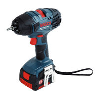 Bosch GDR 18 V-LI Professional Notice Originale