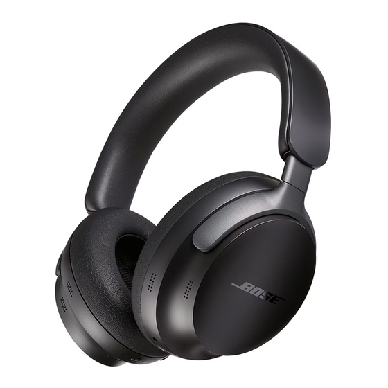 Bose ULTRA Manuels