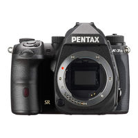 Pentax K-3 III Manuel D'utilisation