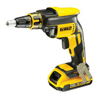 Dewalt DCF620 Guide D'utilisation