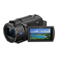 Sony Handycam FDR-AX43 Mode D'emploi