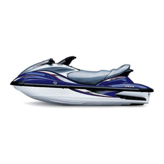 Yamaha WaveRunner FX160 Manuels