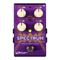Source Audio Spectrum Intelligent Filter Guide D'utilisation