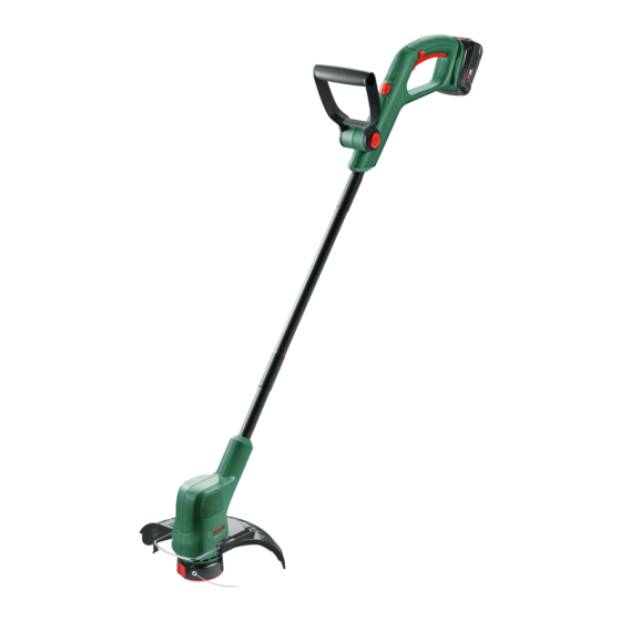 Bosch EasyGrassCut 18V-260 Notice Originale