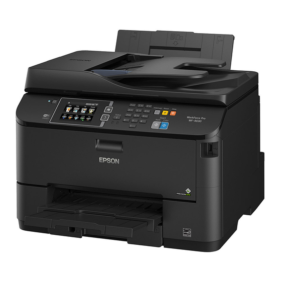 Epson WF-4630 Mode D'emploi