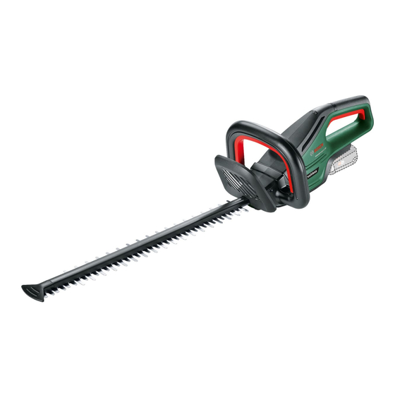 Bosch UniversalHedgeCut 18V-50 Notice Originale