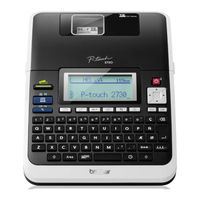 Brother P-touch PT-2730 Guide De L'utilisateur