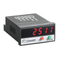 Crouzet CTR24L-2511 Notice De Mise En Service