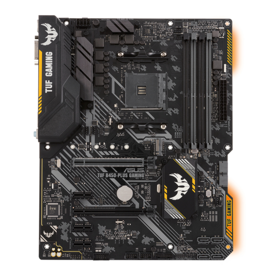 Asus TUF B450-PLUS GAMING Guide De L'utilisateur