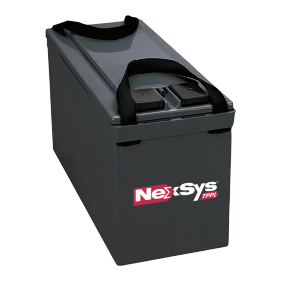 EnerSys NEXSYS TPPL Manuel D'utilisation