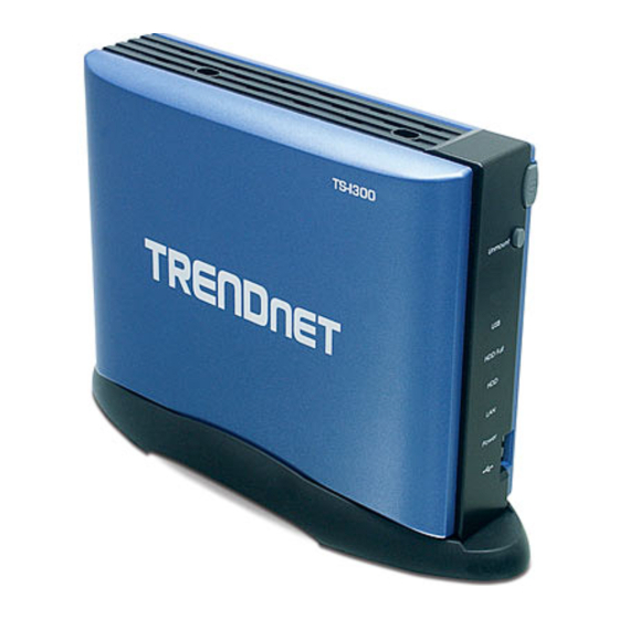 TRENDnet TS-I300 Guide D'installation Rapide