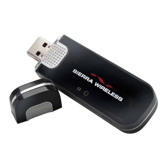 Sierra Wireless AirCard 306 Manuels