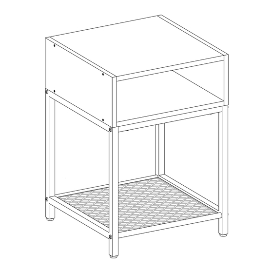 VASAGLE LET46 Instructions D'assemblage