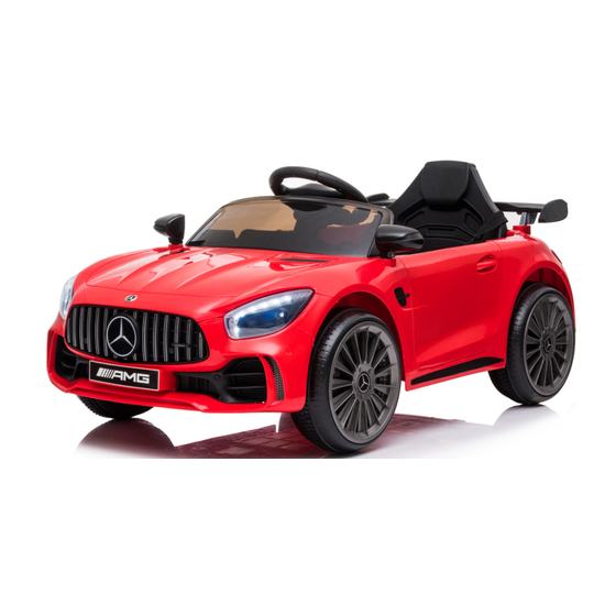 TechKidz Mercedes AMG 6V Manuel D'utilisation