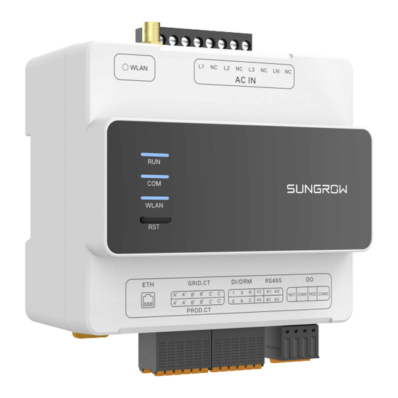 Sungrow iHomeManager Instructions D'installation