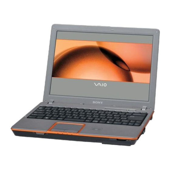 Sony VAIO VGN-C Série Guide De L'utilisateur