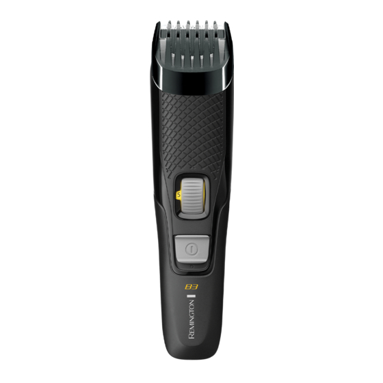 Remington B3 Style Serie Mode D'emploi
