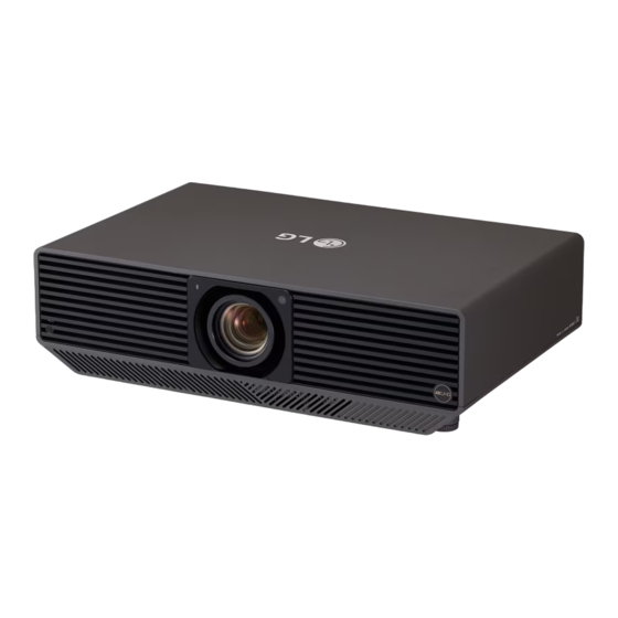 LG ProBeam BU70QGA Manuel D'utilisation