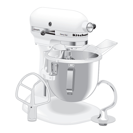 KitchenAid 5KPM50BGR4 Mode D'emploi