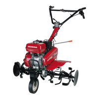 Honda Power Products TILLER FJ500 Manuel De L'utilisateur