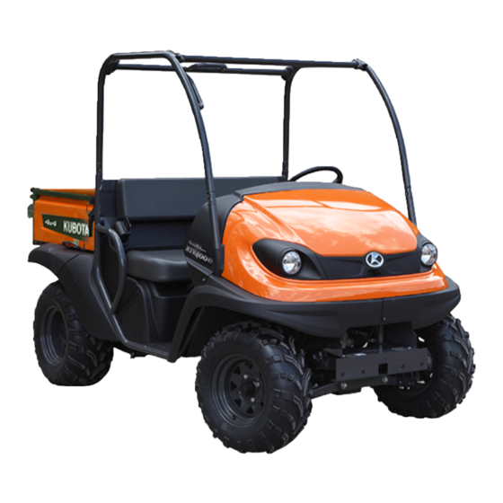 Kubota RTV400 Manuels