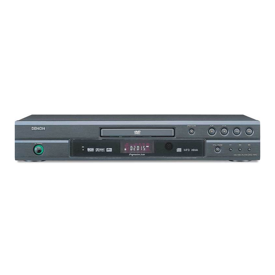 Denon DVD-1910 Mode D'emploi