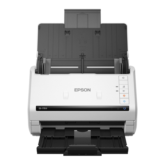 Epson DS-770II Guide D'utilisation