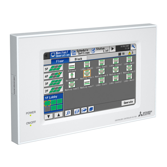 Mitsubishi Electric AG-150A Guide D'utilisation