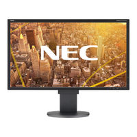 NEC MultiSync EA224WMi Manuel D'installation