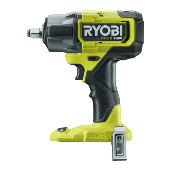 Ryobi RIW18X Manuels