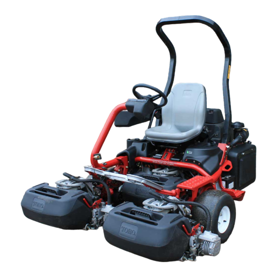 Toro Greensmaster 3420 TriFlex Manuel De L'utilisateur