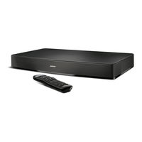 Bose Solo TV Sound System Notice D'utilisation