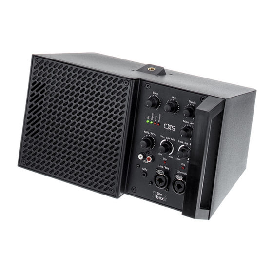 thomann The Box Pro CX 5 Notice D'utilisation