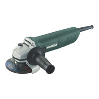 Metabo W 820-115 Mode D'emploi