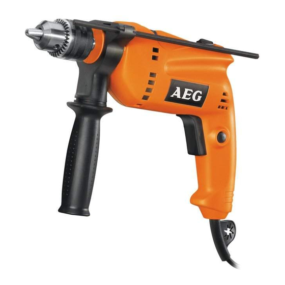 AEG SBE 500 R Notice Originale