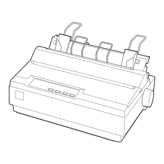 Epson LX-300+II P170A Guide De L'utilisateur