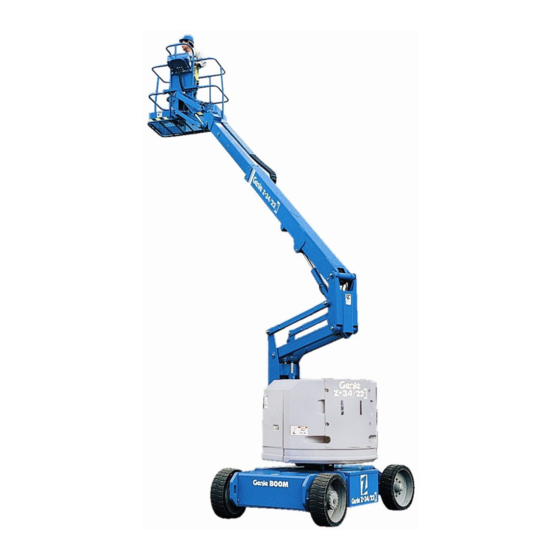 Terex Genie Z-34/22N Manuel De L'opérateur