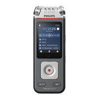 Philips VoiceTracer DVT8115 Manuel De L'utilisateur