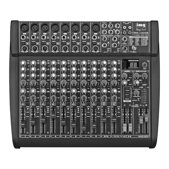 IMG STAGELINE MMX-842USB Mode D'emploi