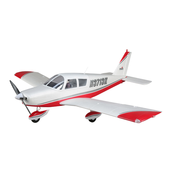 Horizon Hobby E-FLITE Piper Cherokee 1.3m Manuel D'utilisation