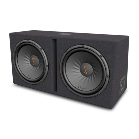 Harman JBL STAGE 1200D Mode D'emploi