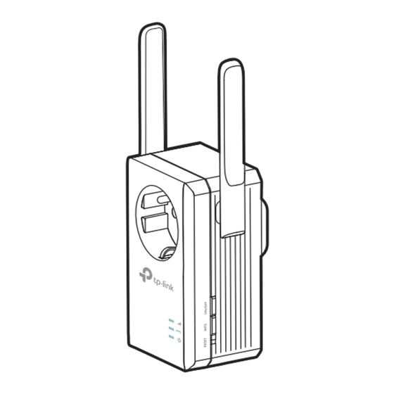 TP-Link TL-WA865RE Guide D'installation Rapide