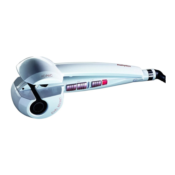 BaByliss PARIS CURL SECRET C1200E Mode D'emploi